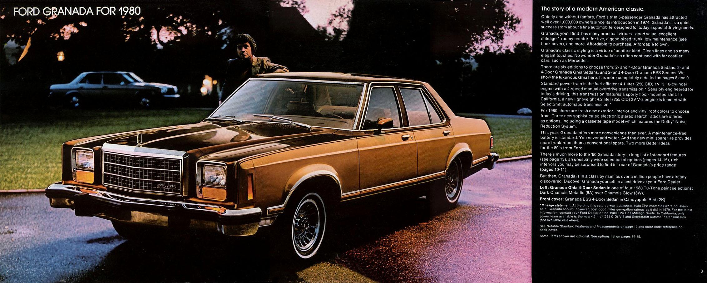 1980 Ford Granada Brochure Page 4